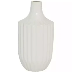 Best Slender Curtain Ribbed Vase, 13 in. Vases