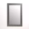 Kirklands Home Decorative Mirrors|Sloan Silver Grooved Wall Mirror