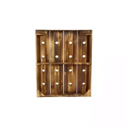 New Small Rustic Barn Wood Wine Bottle Holder Decorative Accents