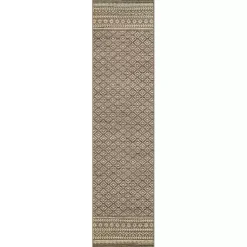 Kirklands Home Area Rugs|Smoky Ornamental Patterned Floor Runner, 2x8