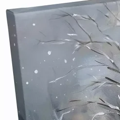 New Snow Winter Village Canvas Art Print Christmas Art & Wall Decor