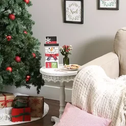 Discount Snowman Christmas Countdown Blocks Figurine Christmas Decorations