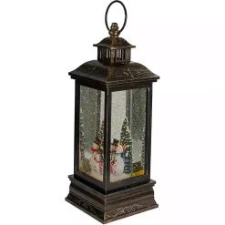 Clearance Snowman Family Christmas LED Glitter Snow Globe Christmas Decorations