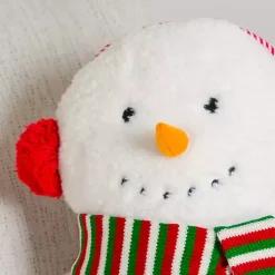Outlet Snowman Shaped Holiday Pillow Pillows