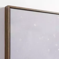 Hot Snowy Church Framed Canvas Art Print Christmas Art & Wall Decor