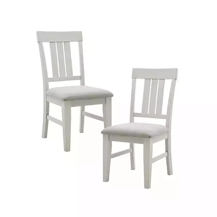 Kirklands Home Dining Chairs|Sofia High Back Dining Chairs, Set of 2 White