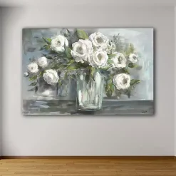 Kirklands Home Canvas Art|Soft Blooms Giclee Canvas Art Print, 48 in.