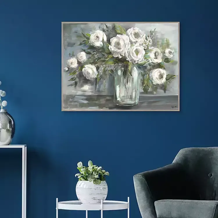 Kirklands Home Framed Art|Soft Blooms Still Life Framed Wall Art