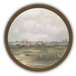 Kirklands Home Framed Art|Soft Calming Landscape Framed Art Print