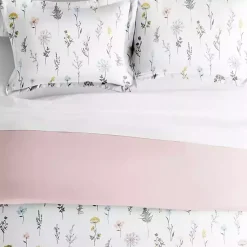 Kirklands Home Duvets|Soft Floral Reversible 2-pc. Twin Duvet Cover Set