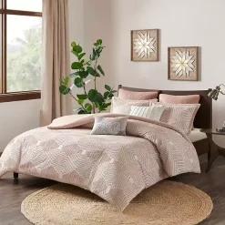 Kirklands Home Comforters|Soft Pink Tufted Full/Queen 3-pc. Comforter Set