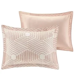 Kirklands Home Comforters|Soft Pink Tufted Full/Queen 3-pc. Comforter Set