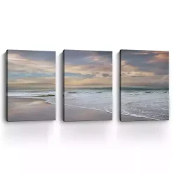 Kirklands Home Canvas Art|Soft Twilight Canvas Art Prints, 32x48, Set of 3 Multi