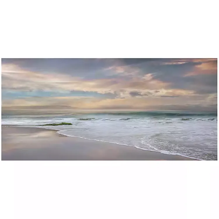 Kirklands Home Canvas Art|Soft Twilight Giclee Canvas Art Print, 40x20 in. Blue