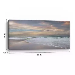 Kirklands Home Canvas Art|Soft Twilight Giclee Canvas Art Print, 60x30 in. Blue