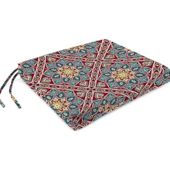 Kirklands Home Outdoor Cushions & Pillows|Solano Flowers Outdoor Seat Cushion