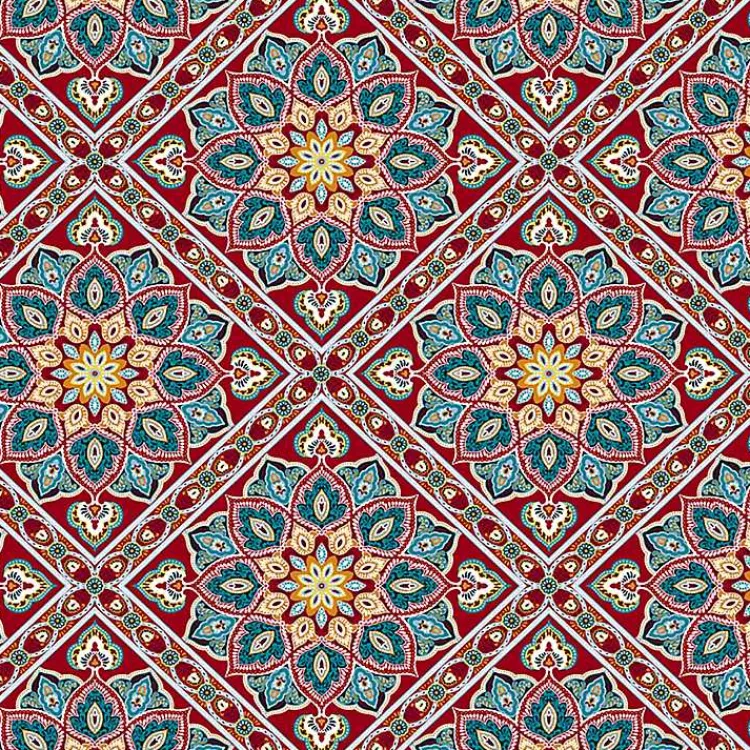 Kirklands Home Outdoor Cushions & Pillows|Solano Flowers Outdoor Seat Cushion