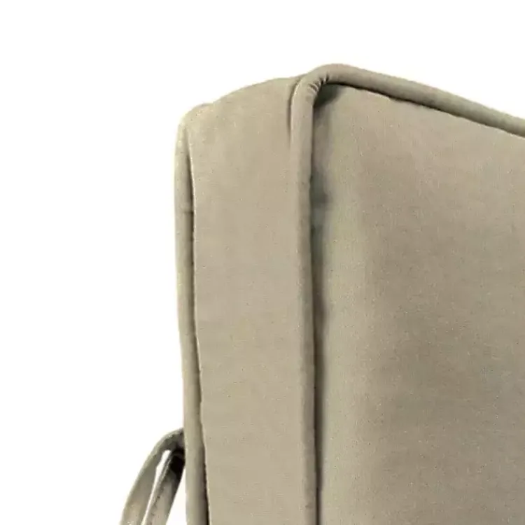 Kirklands Home Outdoor Cushions & Pillows|Solid Beige Outdoor Deep Seat Cushion Tan