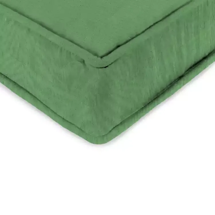 Kirklands Home Outdoor Cushions & Pillows|Solid Outdoor Deep Seat Cushion Green
