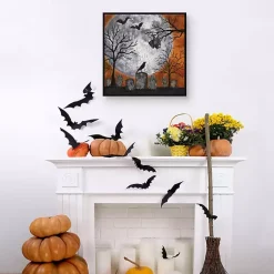 Discount Something Wicked Framed Canvas Art Print Halloween