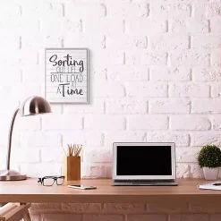 Kirklands Home Wall Quotes & Signs|Sorting Out Life One Load At A Time Wall Plaque White