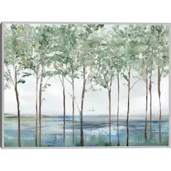 Kirklands Home Framed Art|Sparse Forest Peak Framed Wall Art