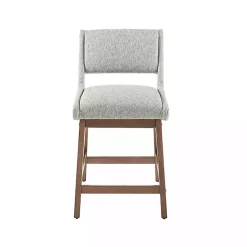 Kirklands Home Bar Stools & Counter Height Stools|Speckled Boomerang Modern Counter Stool Gray