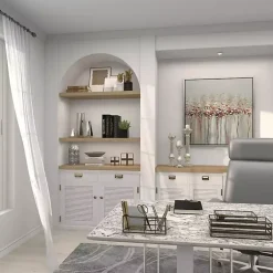 Sale Speckled Mercury Glass Pillar Holders, Set of 3 Candle Holders