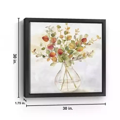 Kirklands Home Canvas Art|Spice Eucalyptus Framed Canvas Print, 30x30 in.