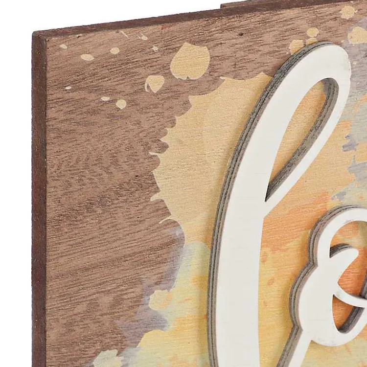 Kirklands Home Wall Quotes & Signs|Splattered Look What I Did Plaque with Clips Multi