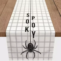 Outlet Spooky Spider Table Runner, 72 in. Halloween
