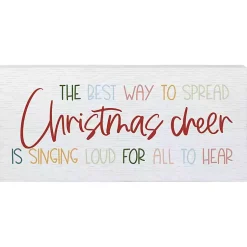 Discount Spread Christmas Cheer Wall Plaque Christmas Art & Wall Decor