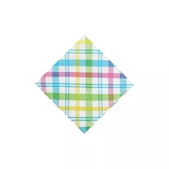 Outlet Spring Blossom Plaid Napkins, Set of 6 Easter Decorations