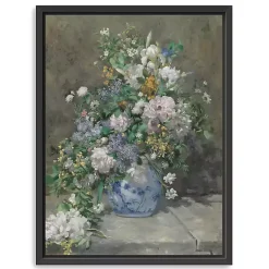 Kirklands Home Canvas Art|Spring Bouquet Framed Canvas Art Print, 26x34