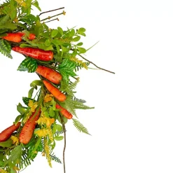Online Springtime Carrots Easter Wreath Wreaths
