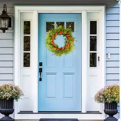 Online Springtime Carrots Easter Wreath Wreaths