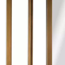 Kirklands Home Decorative Mirrors|Square Shayan Bronze Metal Wall Mirror