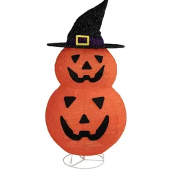 Hot Stacked Jack O Lanterns Outdoor Halloween Décor Halloween