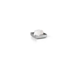 Kirklands Home Bathroom Accessories|Stainless Steel Nexio Soap Dish Silver