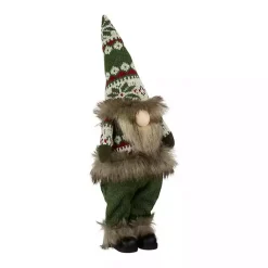 Clearance Standing Gnome with Knitted Christmas Outfit Christmas Decorations