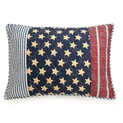 Kirklands Home Quilts|Stars and Striped Patch 2-pc. Twin Quilt Set