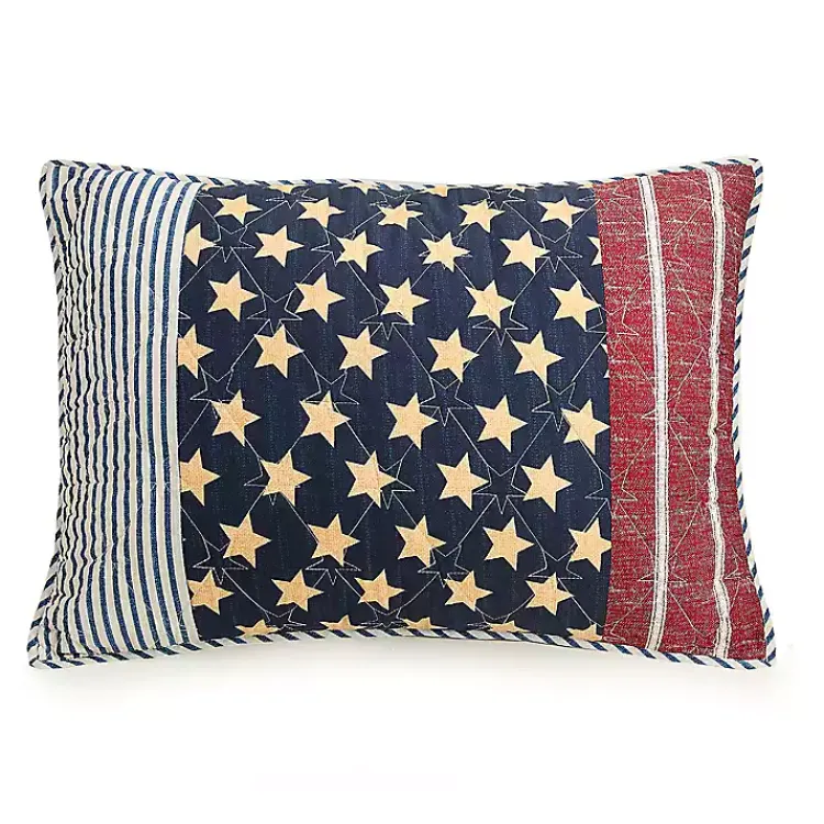 Kirklands Home Quilts|Stars and Striped Patch 2-pc. Twin Quilt Set