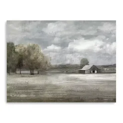 Kirklands Home Canvas Art|Still Country Quiet Canvas Art Print, 48x36 in. Gray
