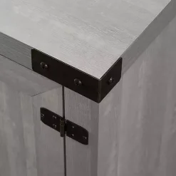 Kirklands Home Tv Stands & Media Consoles|Stone Barn Door TV Stand Gray