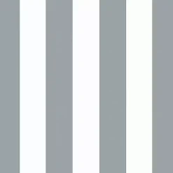 Kirklands Home Outdoor Cushions & Pillows|Stone Stripe Luxe Outdoor Dining Chair Cushion Gray