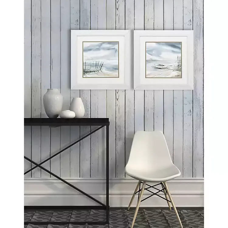 Kirklands Home Framed Art|Subtle Mist Framed Art Prints, Set of 2