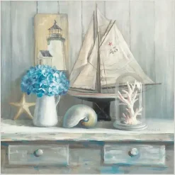 Kirklands Home Canvas Art|Summer House Framed Canvas Art Print