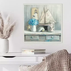 Kirklands Home Canvas Art|Summer House Framed Canvas Art Print