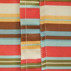 Kirklands Home Outdoor Dining|Summer Stripe Outdoor Round Zipper Table Cloth Multi