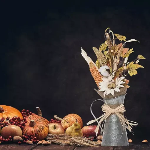 Best Sunflower and Cotton Harvest Arrangement Fall